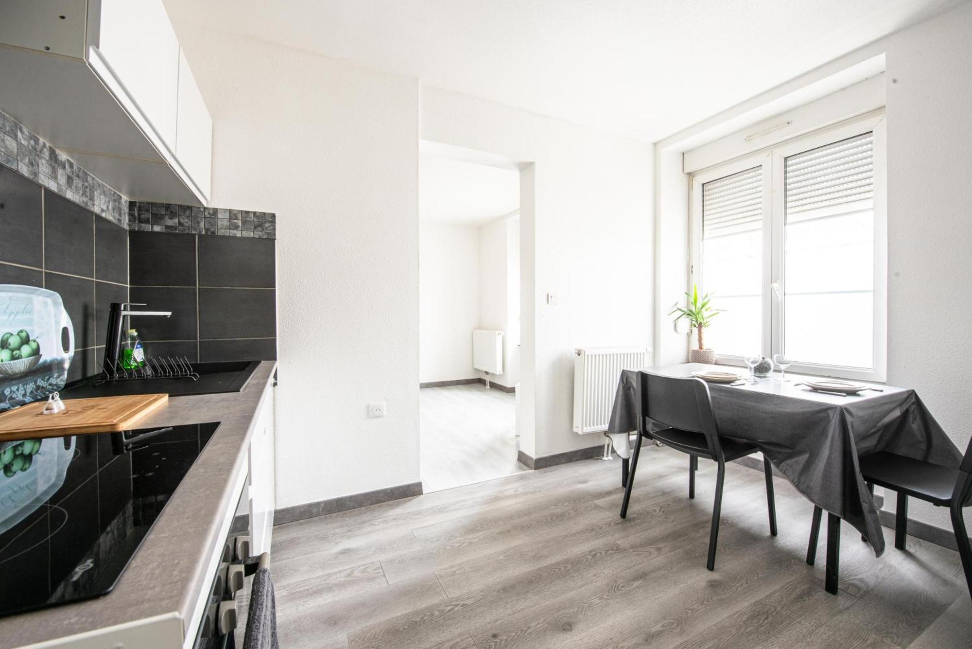 Oasis Mulhousien - Rdc, Wifi, Parking Apartment Mulhouse Exterior foto